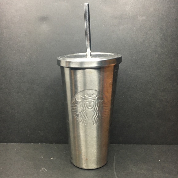Starbucks Textured Tumbler Stainless Steel Straw